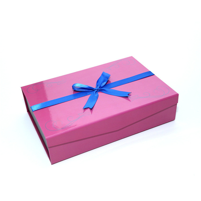 Fancy Χριστουγεννιάτικα άκαμπτα κουτιά δώρου από χαρτόνι Pantone Color 1200gsm